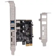 PCI Expansion Card 4-Ports (Type-C+A) USB 3.2 Expansion Card 5Gbps High3151