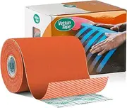 VetkinTape® Veterinary Kinesiology Tape | Taping for Horses & Dogs | Equine & Canine kinesiotape | Latex Free and TÜV Quality Mark Certified | 10cm-5m (4" inch) | Pack of 1 roll | Orange