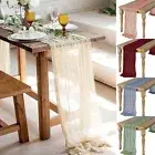 Decoration Table Cloth Table Runner Xmas Decor Cheese Cloth Table Setting