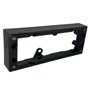 (5 Pack) 3A AU Mounting Block to Suit 4 Gang GPO Socket Outlet - Black