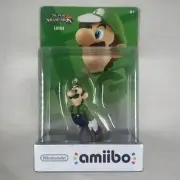 Luigi Amiibo Nintendo Super Smash Bros U.S. Version 1st Edition NIB Brand New