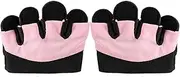 Gym Gloves, 1 Pair Weight Lifting Gloves for Four Fingers, Short Weight Lifting Gloves Grip Pads with Full Palm Protection for Gym, Cycling, Exercise,Weightlifting,Cross Training,