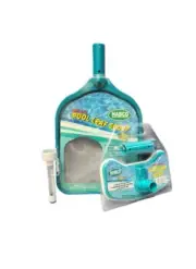 Pool Cleaning Equipment pack Pool Leaf Scoop Brush Vacuum Head Thermometer