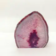 Red Agate Base Cut Geode Crystal $50