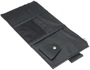 Auto Car Pocket | Multi-Function Glasses and Card Clip Leather Holder,Auto Glasses Ticket Documents Folder Mobile Phone