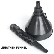 Car Refueling Multi-Function Long Neck Oil Funnel with Flexible Extension Nozzle