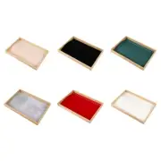 Jewelry Display Tray for Necklaces Bracelets Pendant Stackable