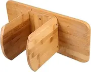 Stylish Bamboo Meditation Stool Multi-Functional Bench for Yoga Prayer Office Use Kneeling Kneeler