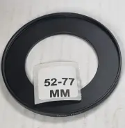 52-77mm Metal Step Up Lens Filter Converter Adapter Ring 52mm-77mm E-52-E-77
