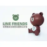 7-11 統一超商 便利商店 LINE FRIENDS 熊大 鬧鐘 存錢筒 擺飾公仔 18 CM 公分