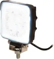 ECCO LED Work Light 4 Inch Square White Lamp Flood Beam 27W 1450lm...