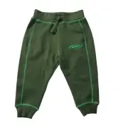 Bonds Baby Size 00 (3-6 months) Cool Sweats Trackie Pants Green Tracksuit Pants