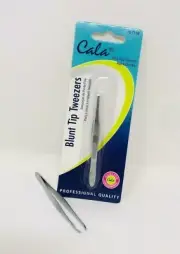 Professional Tweezers Blunt Tip Precise Hair Removal Fine Tips Tweezer Eyebrow