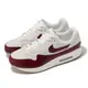 Nike 耐吉 休閒鞋 Wmns Air Max 1 LX Team Red 女鞋 男鞋 米白 紅 皮革 復古 膠底 FJ3169-100