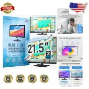 2-Pack 21.5 Inch Anti-Scratch Blue Light Blocking Screen Protector for Monitors