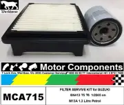 FILTER SERVICE KIT for SUZUKI JIMNY SN413 T5 T6 M13A 1.3L Petrol 01/2005 on