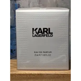 香親香愛～Karl Lagerfeld 卡爾 拉格斐 同名時尚女性淡香精 25ml