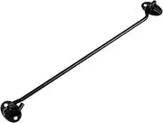 Versatile Stainless Steel Cabin Hook and Eye Latch Lock Easy Installation Widely Used Stainless Steel Cabin Hook Eye, Black