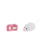 Whisker City Robotic White Mouse Cat You
