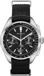 Bulova Lunar Pilot 45mm Mens Watch 96A225