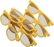 Hohopeti Comfortable 3D Glasses for Boys and Girls 6 Pack Theater 3D Movie Glasses for Immersive Cinema Experience Night