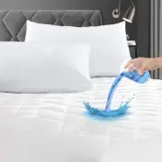 Waterproof Mattress Protector Breathable Matress Pad Bed Cover Quilted Fitted