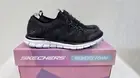 Skechers Memory Foam Glider Tuneful Women's Shoes Slip on Black Size 6.5