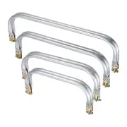 Metal Purse Frame 1Set, 7.1/7.9/10/12" Kiss Lock Clasp for DIY Purse Handle