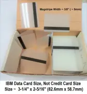 25 x Butterfly Laminating Pouch - 10 mil w/ Hi Co Magstripe, IBM Data Card Size