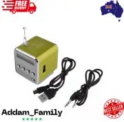 Portable TD-V26 Digital FM Radio Wireless Speaker Mini FM Radio Receiver LCD Dis