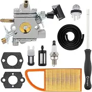 [Hettluo] BR600 Carburetor for Stihl BR550 BR 600 BR700 BR500 Backpack Leaf Blower Parts for Zama C1Q-S183 4282 120 0606 4282 120 0607 4282 120 0608