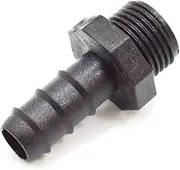 S&M 542961 Tap Terminal Drip 1/2"-12 mm, Black