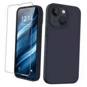 Compatible with iPhone 15 Case with Screen iPhone 15 6.1" Dark Blue