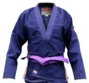 BJJ Kimono - NAVY by Kaizen Athletic Brazilian Jiu-Jitsu Gi A4 Size