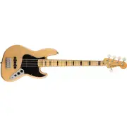 Squier by Fender Classic Vibe '70s Jazz Bass V, 5-String, Maple Board, Natural