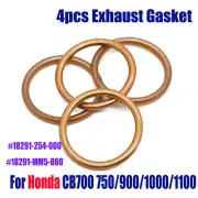 4 Pack Exhaust Gasket for Honda CB750A CB750C CB750F CB750K CB750SC CB750L