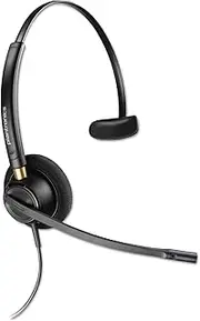 Plantronics HW510 EncorePro Noise Cancelling Over Head Monaural Headset