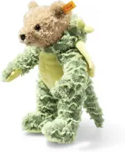 Steiff 113284 Teddy bear dragon 27cm green adorable YEAR OF THE DRAGON