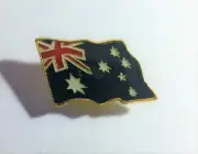 Australian Flag, Southern Cross, Hat Pin, Lapel Pin, Badge, Souvenir, Gift.
