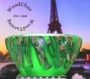 Handmade Bowl Cholla Cactus & Resin Hand Crafted USA 373