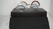 Alain Mikli Sunglasses New Brown Silver Light Blue A04003N 008/7N 46 25 135