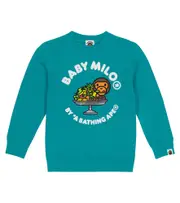 [BAPE Kids] BAPE Kids Baby Milo® cotton jersey sweatshirt Y 7 multicoloured