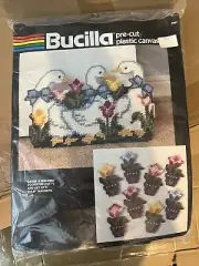 Nicola Plastic Canvas Kit Geese And Tulip 5967