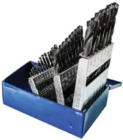 Century Drill & Tool 24929 29 Piece Black Oxide Drill Bit Set
