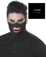 Glow In The Dark Vampire Mask