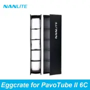 Nanlite EC-PTII6C Eggcrate Honeycomb Grid Softbox for PavoTube II 6C Tube Light