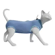 Pet Recovery Suit Fastener Tape Adjustable Durable Comfortable Elastic Sterilization Clothes for Cats Dogs