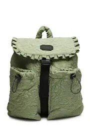 Damson Madder Rose Quilted Shell Backpack - Khaki ONE SIZE