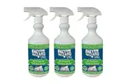 3PK Enzyme Wizard All-Purpose Surface Grime & Odour Cleaner Spray Bottle 750ml