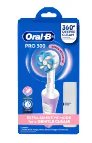 Oral-B Pro 300 Electric Toothbrush Extra Sensitive Set Lavender